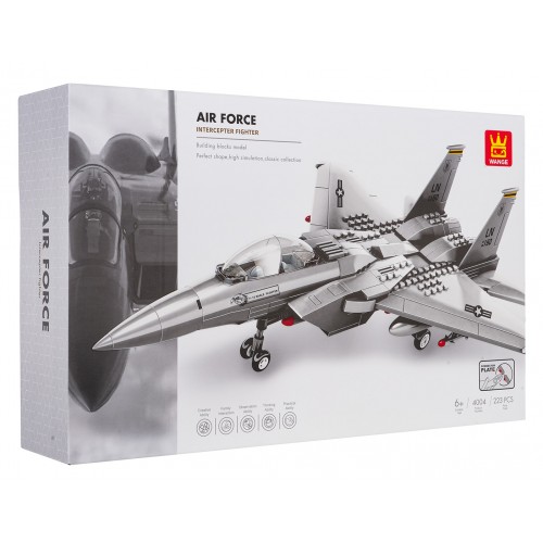 Fighter Building Blocks Set 223 pcs.