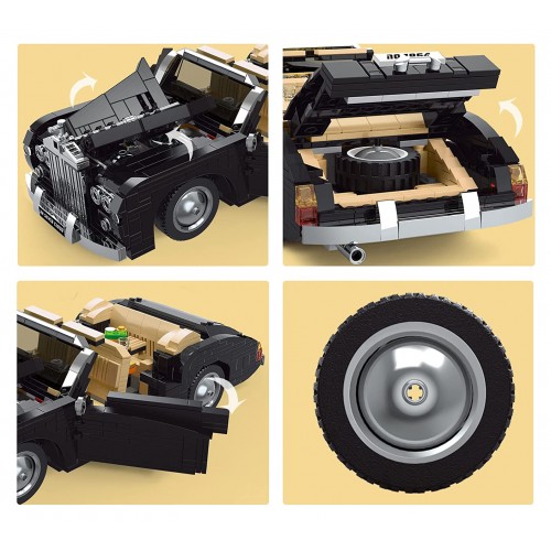 Retro Car Block Set 1096 pieces.