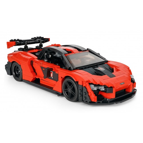 Sports Car Brick Set Orange 1372pcs.