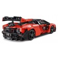 Sports Car Brick Set Orange 1372pcs.