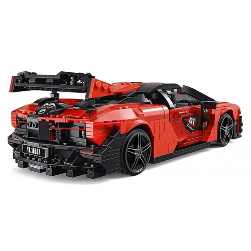 Sports Car Brick Set Orange 1372pcs.