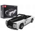 Vehicle Brick Set White Cabriolet 1603 pcs.