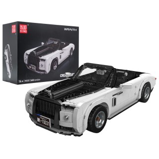 Vehicle Brick Set White Cabriolet 1603 pcs.