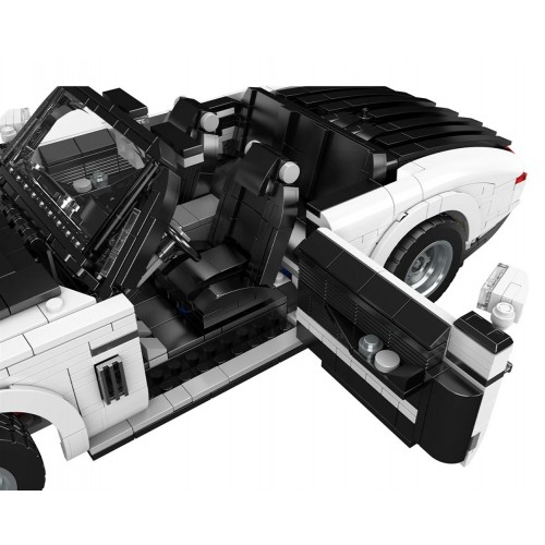 Vehicle Brick Set White Cabriolet 1603 pcs.