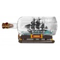 Pirate Ship in a Bottle Building Set 822 pcs.