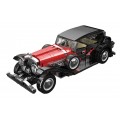 Retro Vehicle Red Building Blocks Set 1308pcs.