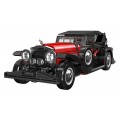 Retro Vehicle Red Building Blocks Set 1308pcs.