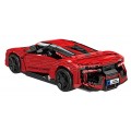 Sports Vehicle Brick Set Red 1311pcs.