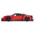 Sports Vehicle Brick Set Red 1311pcs.