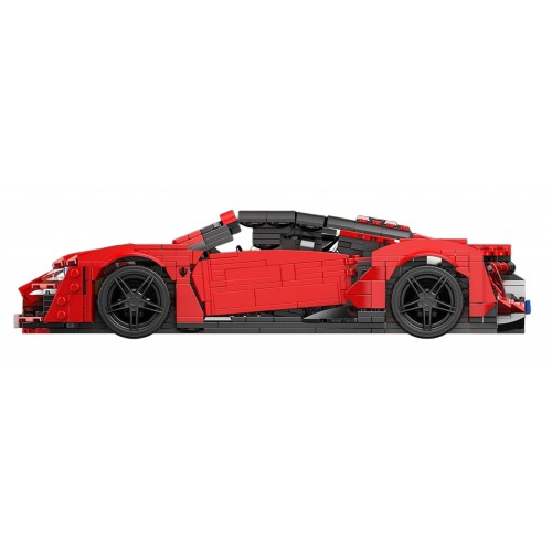 Sports Vehicle Brick Set Red 1311pcs.