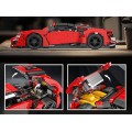 Sports Vehicle Brick Set Red 1311pcs.