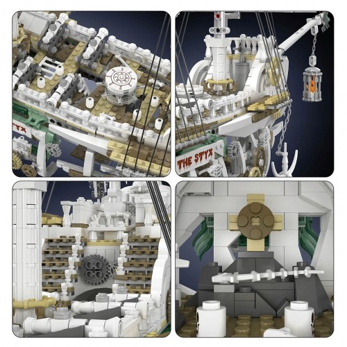 Ghost Pirate Ship Building Set 3769pcs.