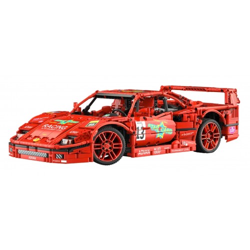 Sports Car Block Set 2688 pieces. Red