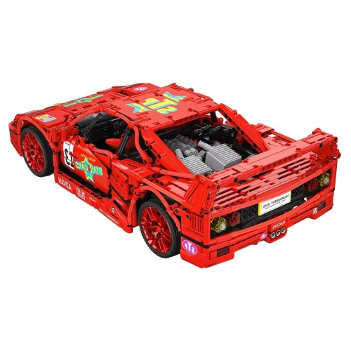 Sports Car Block Set 2688 pieces. Red