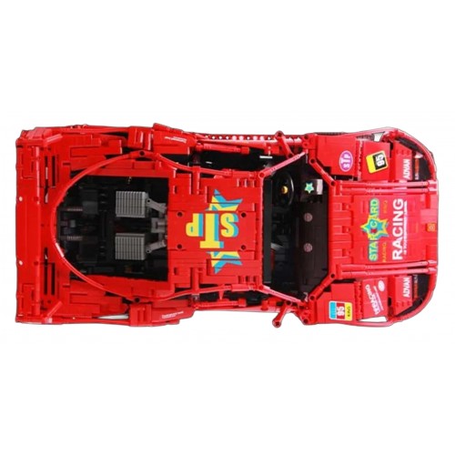 Sports Car Block Set 2688 pieces. Red