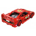 Sports Car Block Set 2688 pieces. Red