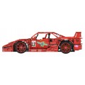 Sports Car Block Set 2688 pieces. Red
