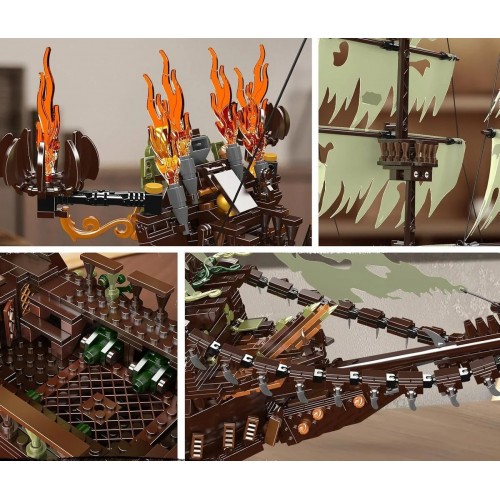 Pirate Ship Building Set 4364pcs.