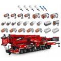 Vehicle Crane Building Blocks Set Red 8506pcs.