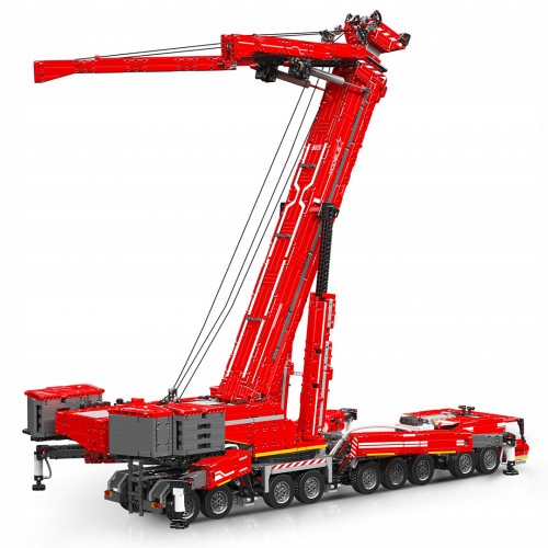 Vehicle Crane Building Blocks Set Red 8506pcs.