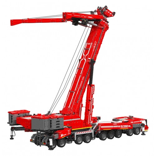 Vehicle Crane Building Blocks Set Red 8506pcs.