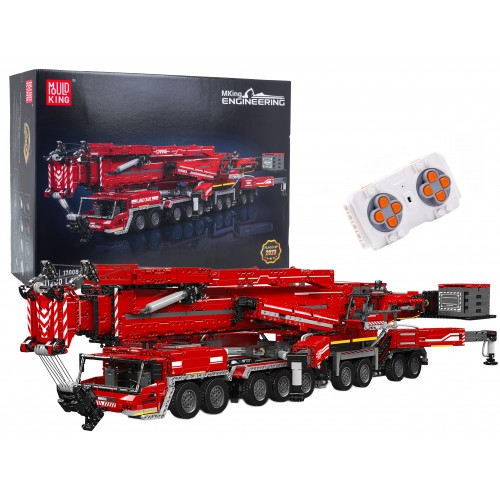 Vehicle Crane Building Blocks Set Red 8506pcs.
