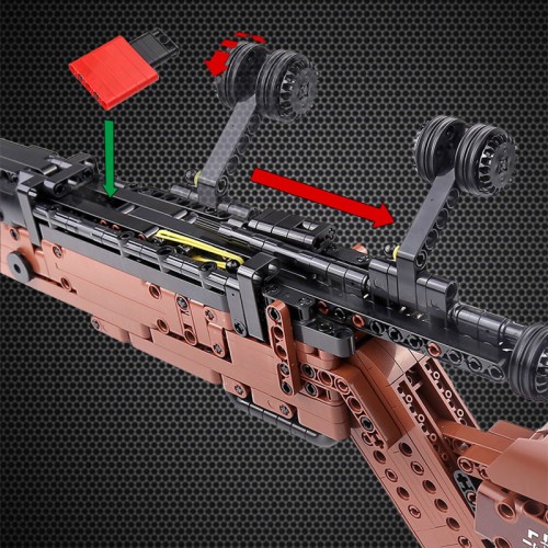 Rifle Building Kit 1117pcs.