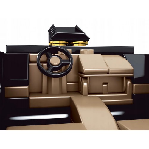 Sports Car Brick Set Black 414pcs.