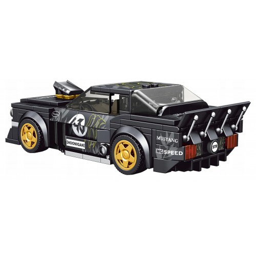 Sports Car Brick Set Black 414pcs.