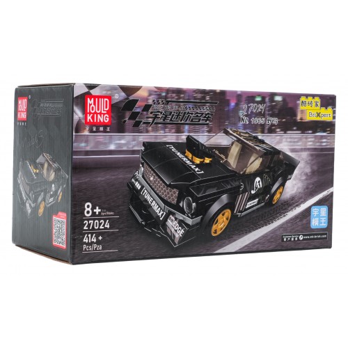 Sports Car Brick Set Black 414pcs.