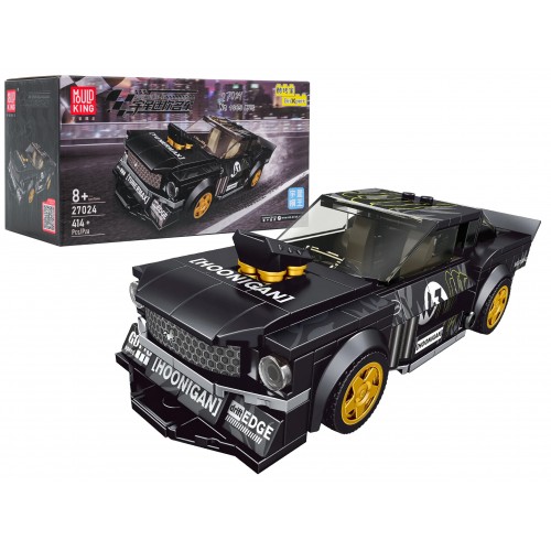 Sports Car Brick Set Black 414pcs.