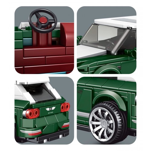 Green Vehicle Brick Set 443 pcs.