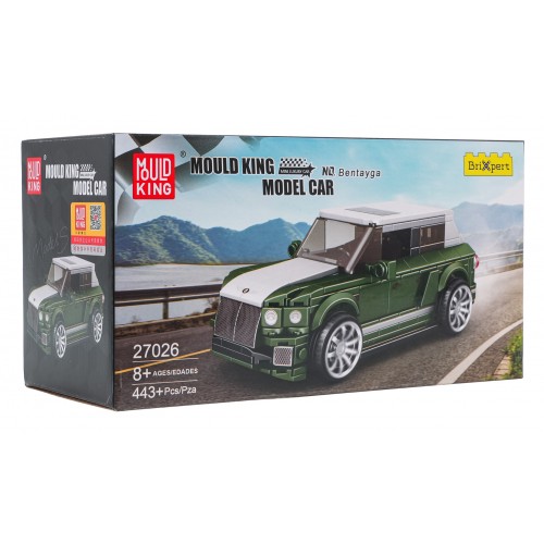 Green Vehicle Brick Set 443 pcs.
