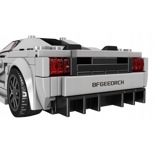 Sports Vehicle Brick Set Silver 388 pcs.