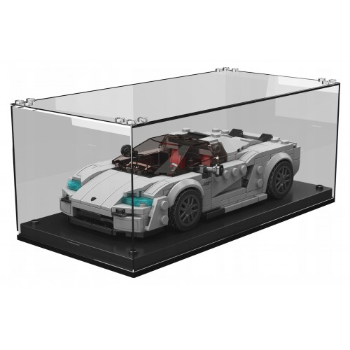 Sports Vehicle Brick Set Silver 388 pcs.
