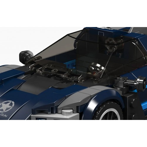 Sports Vehicle Brick Set Black 405pcs.