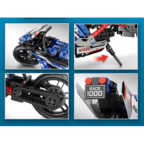 Motorcycle Building Blocks Set 426 pcs.
