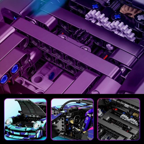 Sports Car blocks 1116 pcs.