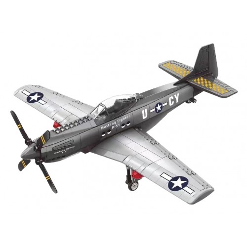 Military Airplane Building Blocks Set 256 pcs.