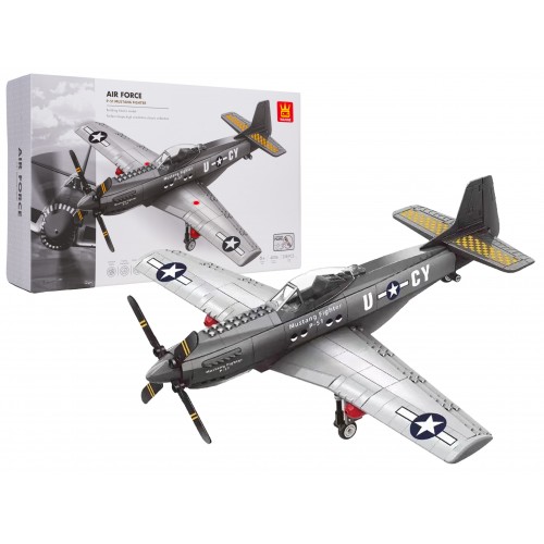 Military Airplane Building Blocks Set 256 pcs.