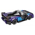 Sports Car Brick Set Black Blue 390 pcs.