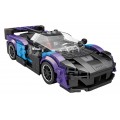 Sports Car Brick Set Black Blue 390 pcs.