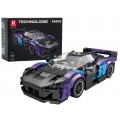 Sports Car Brick Set Black Blue 390 pcs.