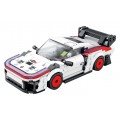 Sports Car Brick Set White 346 pcs.
