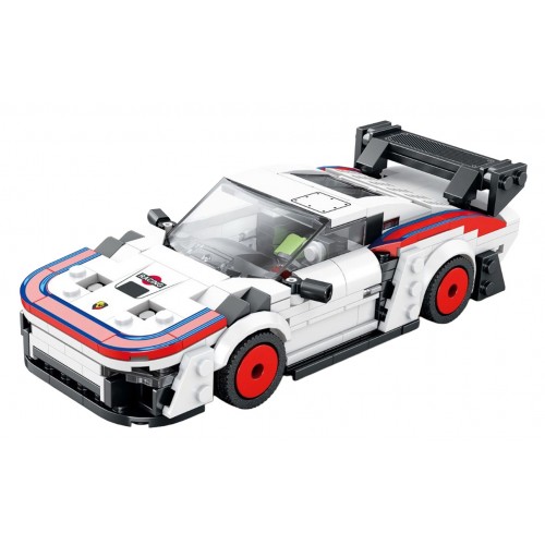 Sports Car Brick Set White 346 pcs.