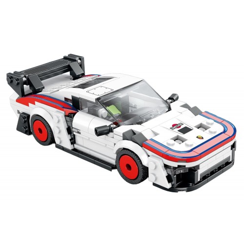 Sports Car Brick Set White 346 pcs.