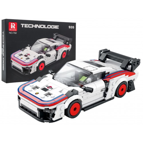 Sports Car Brick Set White 346 pcs.