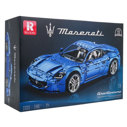 Maserati Vehicle Brick Set Blue 5480pcs.