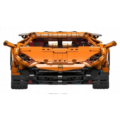 Sports Vehicle Set of 1620 Orange Pieces