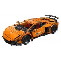 Sports Vehicle Set of 1620 Orange Pieces